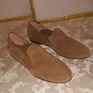 Lucky Brand Suede Leather Flats Sz 10M